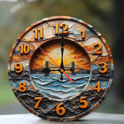 Pont de l'horloge murale