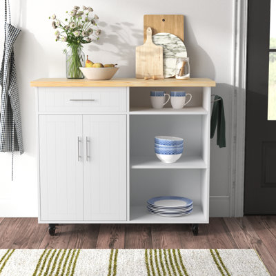 Anjuta 42 " W Kitchen Cart