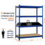 112cm W Steel Height -Adjustable Shelving Unit-2075558098