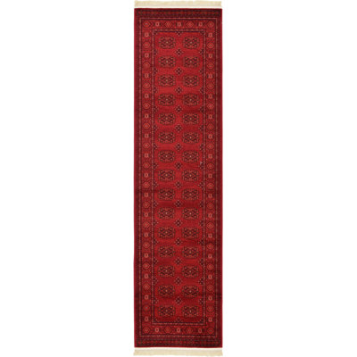 Tapis oriental rouge Amro