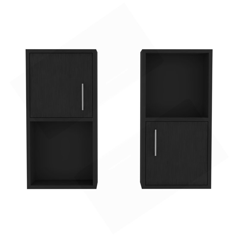 Medicine Cabinet Florence, Bathroom, Black, Black