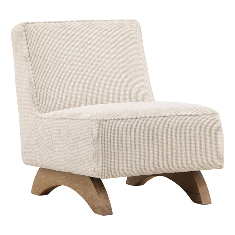 Chaise d'appoint Abria crème