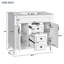 Meuble-lavabo 36 po avec lavabo supérieur
