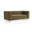 MTO - Bonnie 72" Sofa w/ Black Legs-925426263