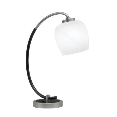Lampe de bureau en acier inoxydable Wahab