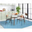 Tapis en coton tissé à la main Absalat-1012402675