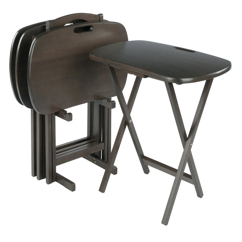 Ensemble de tables-plateaux Adrea (ensemble de 4)