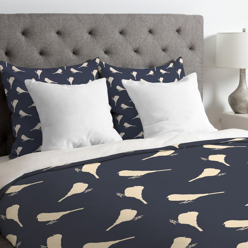 Allyson Johnson Modern & Contemporary Polyester Duvet Cover, King Duvet Cover