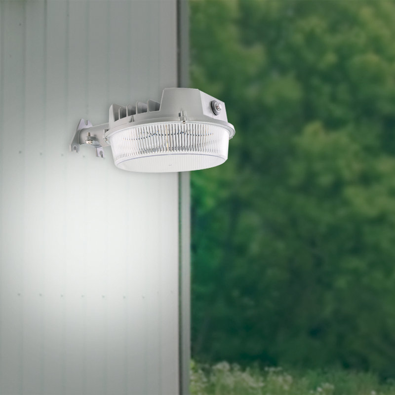 ALB 125-Watt 2000 Lumens Integrated LED Grey Basic Area Light