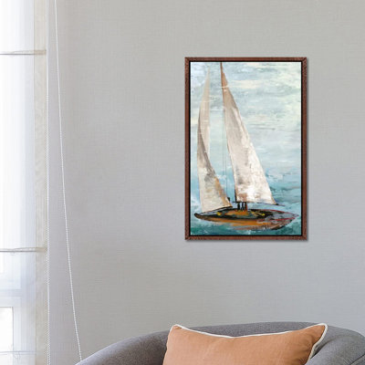Quiet Boats III 1 Piece Painting on Canvas
