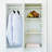 Modular Wood Closet System with Mirror