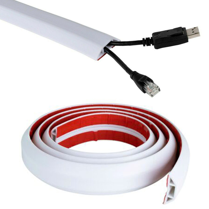 PowerKing Cable Cover, White