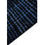 Tapis noir / bleu Iniguez