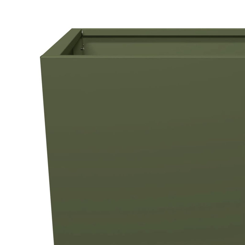 Raice Planter Box, Olive Green, 75cm H x 35cm W x 35cm D