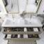 Meuble-lavabo mural 60 po avec lavabo-209331074