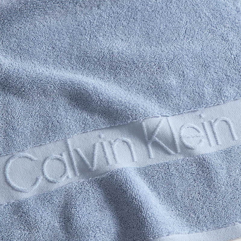 Ensemble de serviettes 3 pièces Calvin Klein, Bleu