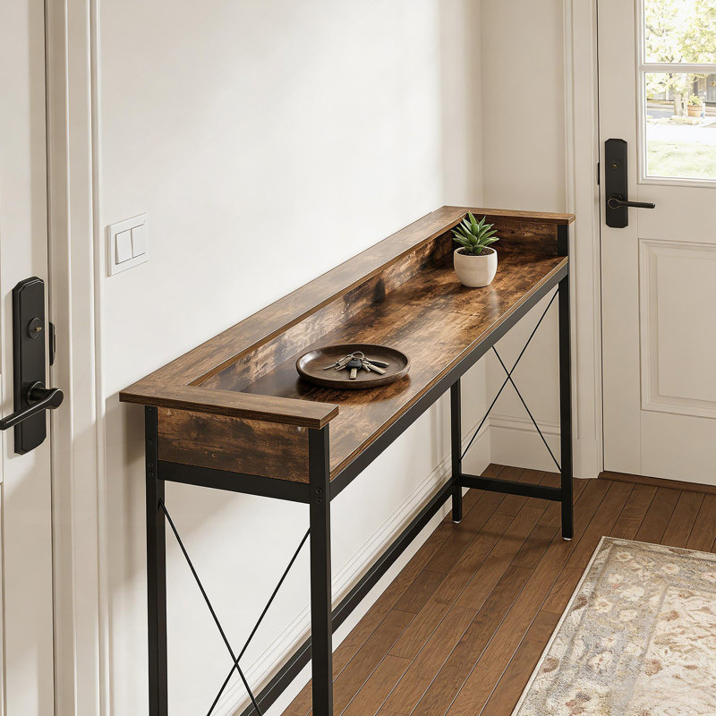 Table de canapé avec prise électrique, console, table de chevet