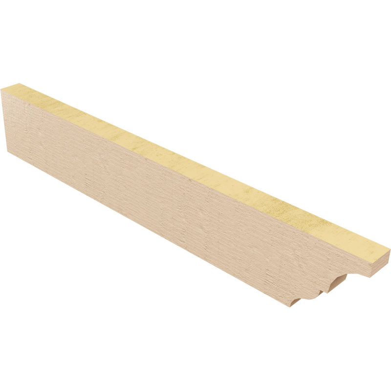 Queue Asheboro Woodgrain TimberThane, H 6 po x l 36 po x P 2 po