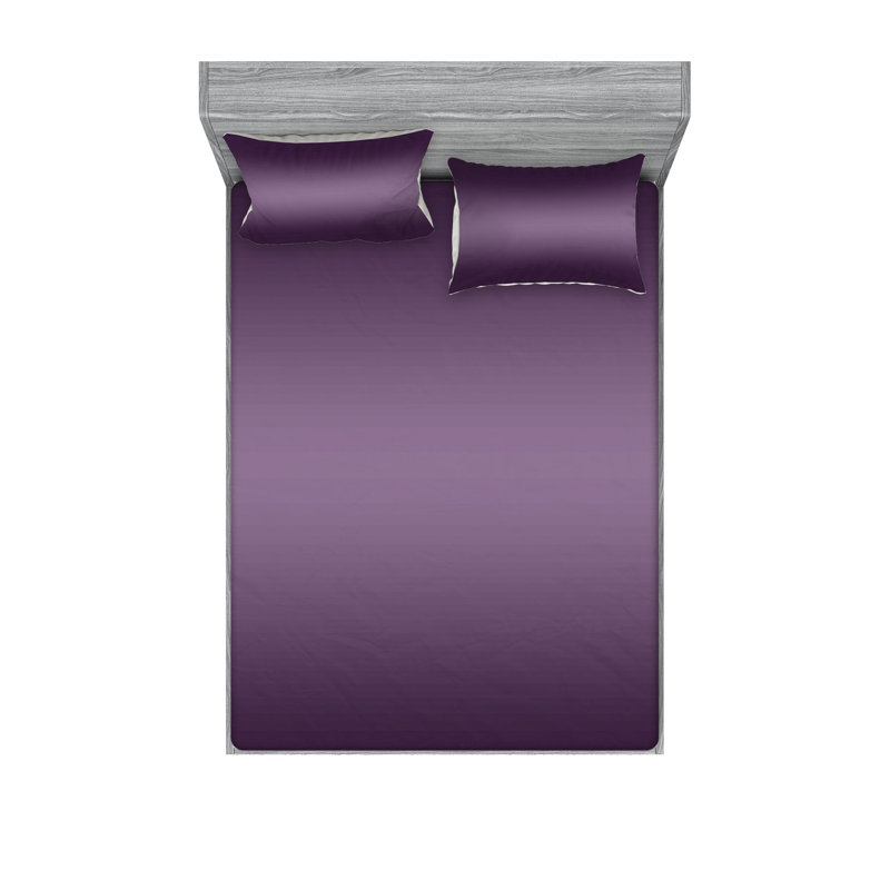 Drap-housse et coussin décoratif Ambesonne, Ensemble de draps pour lit double + 5 pièces supp