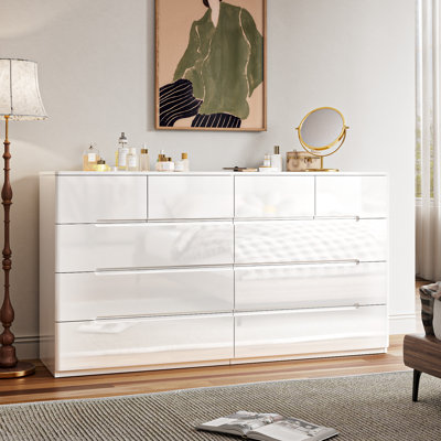 Commode double 10 tiroirs l 55 po 