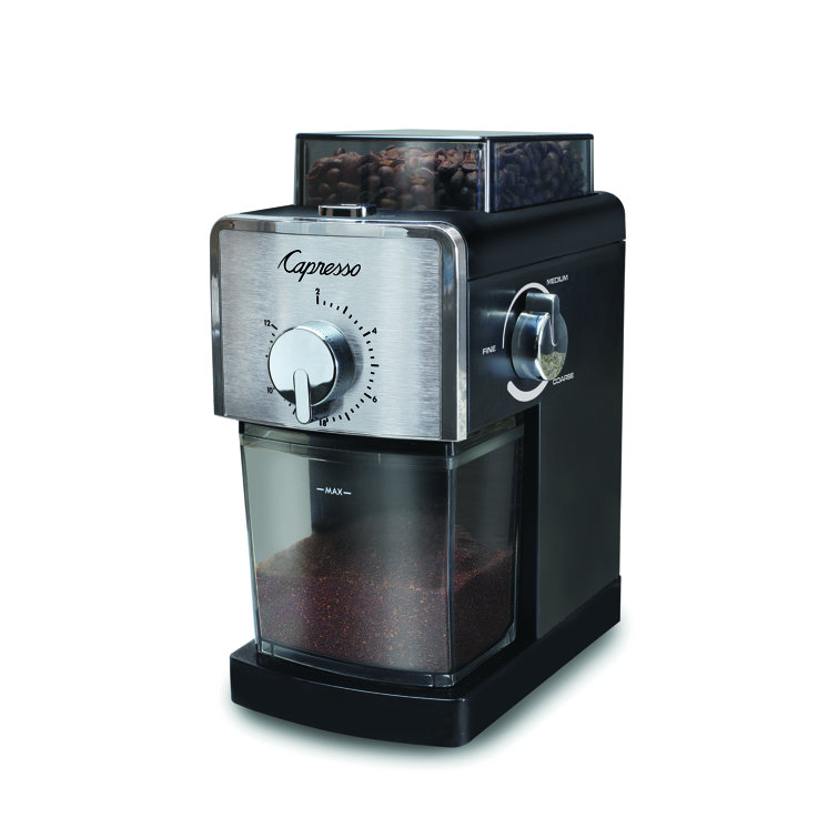 CoffeeTEAM TS Coffee Maker/Conical Burr Grinder Capresso