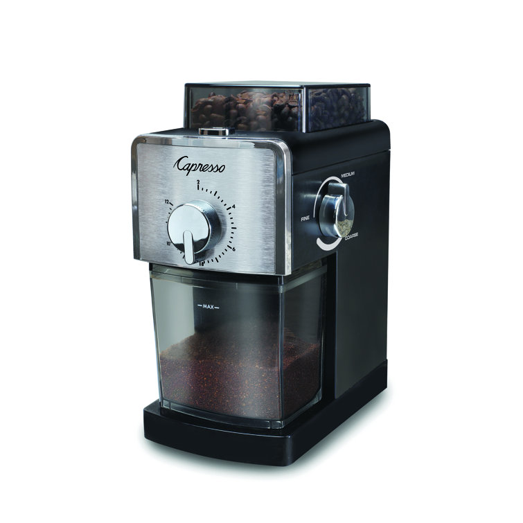 Capresso CoffeeTEAM GS 10-Cup Coffee Maker with Conical Burr Grinder