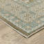 Tapis brun / bleu Graicyn Global Traditonal-483726174