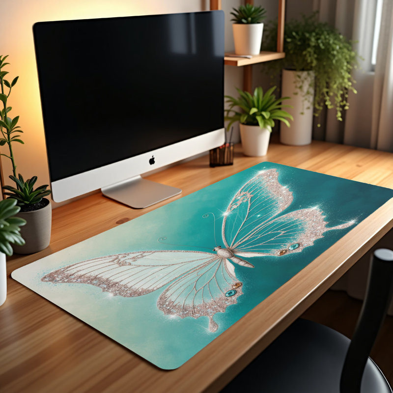Polyester Desk Pad, 23.6x13.8
