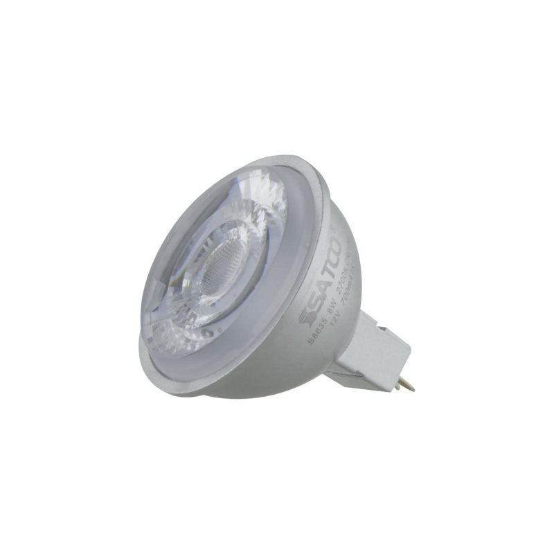8 Watt Clear LED Bulb, 15 Degree, 2700K