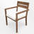 Ingimund 6 - Person Acacia Wood Patio Dining Set with Rectangular Table , Cushions Included-1617686510