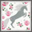 Impression encadrée «Rose and Unicorn» de Lourenco-2005717615