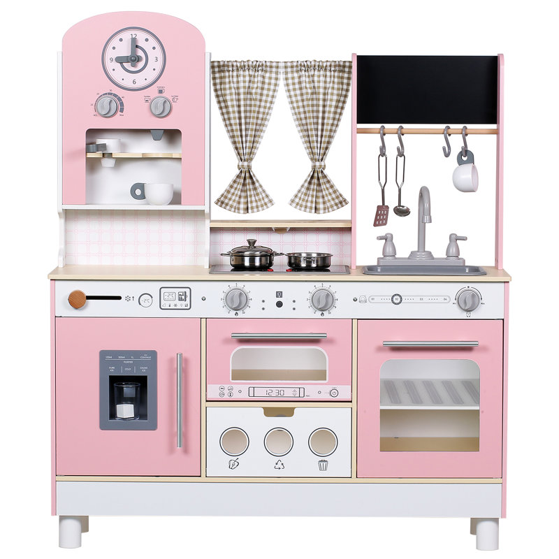 Ensembles de cuisine Edubebo Play - rose, Pink