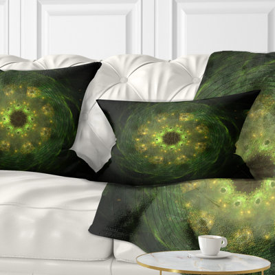 Coussin lombaire floral à fleur vif
