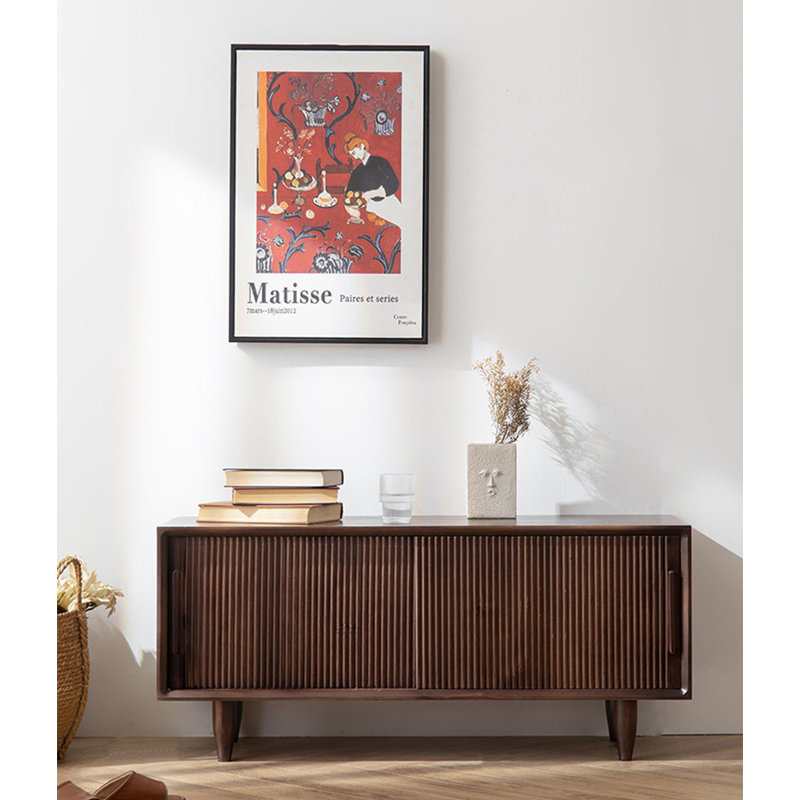 Modern Double Layer Sliding Door Entryway Bench, 17.7" H x 39.4" W x 13.8" D
