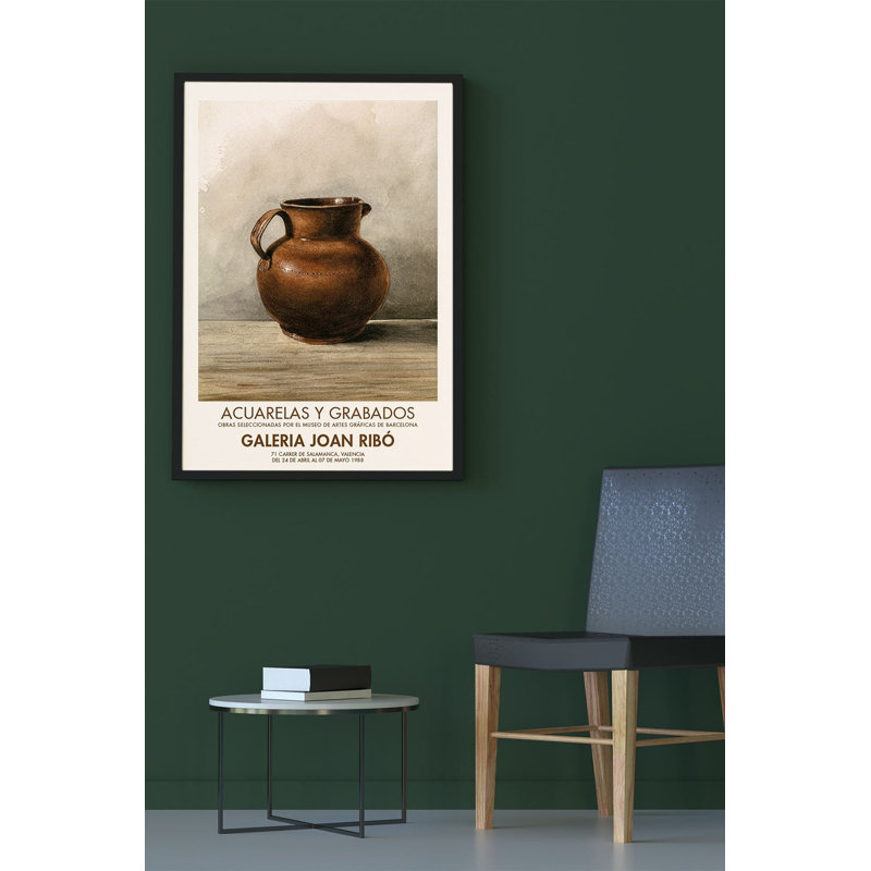 Élégante peinture décorative encadrée, 13 x 19 pouces | Cadre 100% bois massif (épaisseur: 0,8 pouce) | Œuvre d'art 100% MDF (épaisseur: 0,1 pouce) | Impression numérique, parfaite pour la décoration de la maison ou du bureau, design élégant et moderne