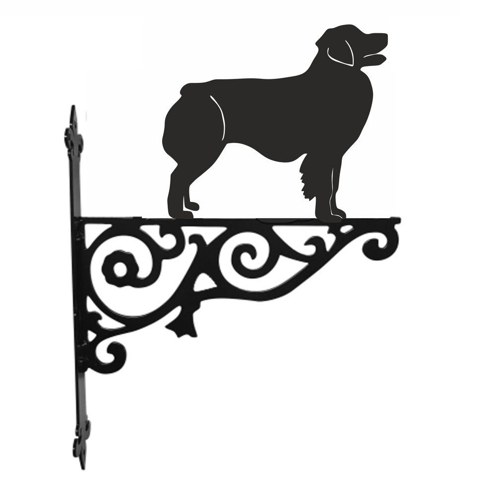 Australian Shepherd Dog Ornamental Bracket