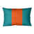 Turquoise / Orange