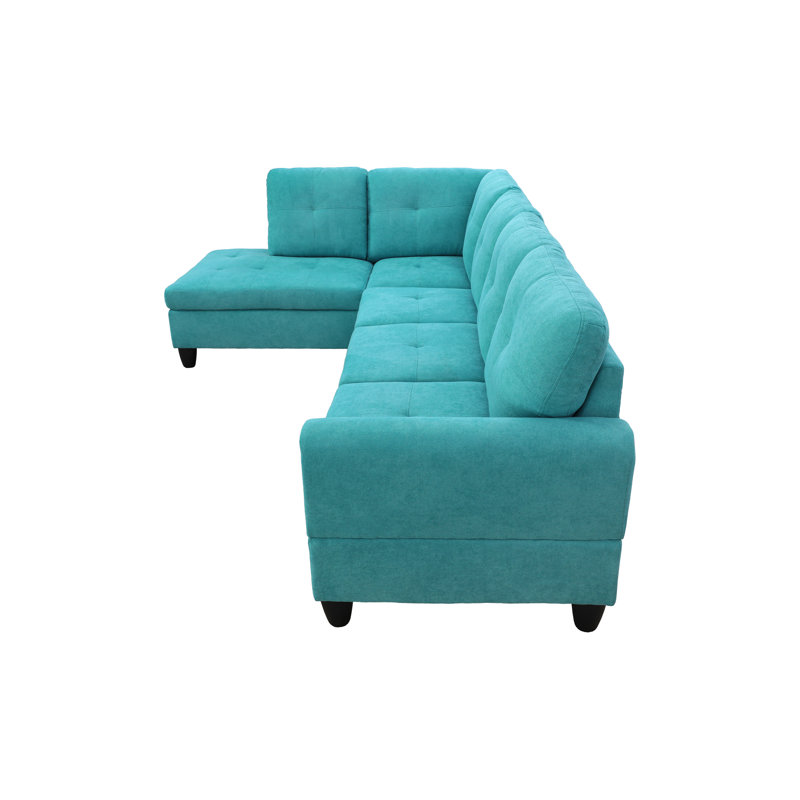 Alba Upholstered L-Shaped Sectional Left Hand Facing