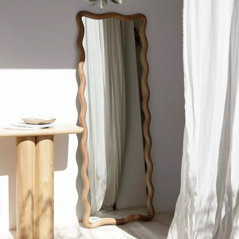 Free Form Solid wood Full Length Mirrors, 62.99" H x 23.62" W