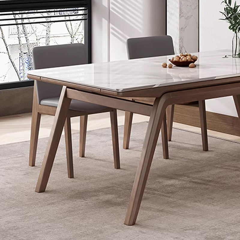 Ensemble table et chaises en frêne, Table, 4 Chairs, H 29,53 po x L 55,12 po x l 31,5 po