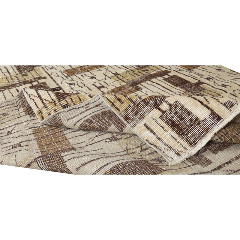 Tapis turc de style Mid-Century moderne conçu par Zeki Muren