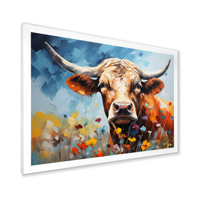 «Cow Countryside Palette I», reproduction d'art sur toile