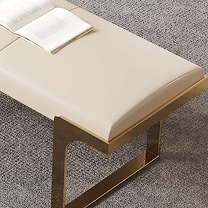Canapé en bois massif Bench, H 16,14 po x l 47,24 po x P 18,11 po