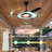 52-inch Outdoor Ceiling Fan With Led Light