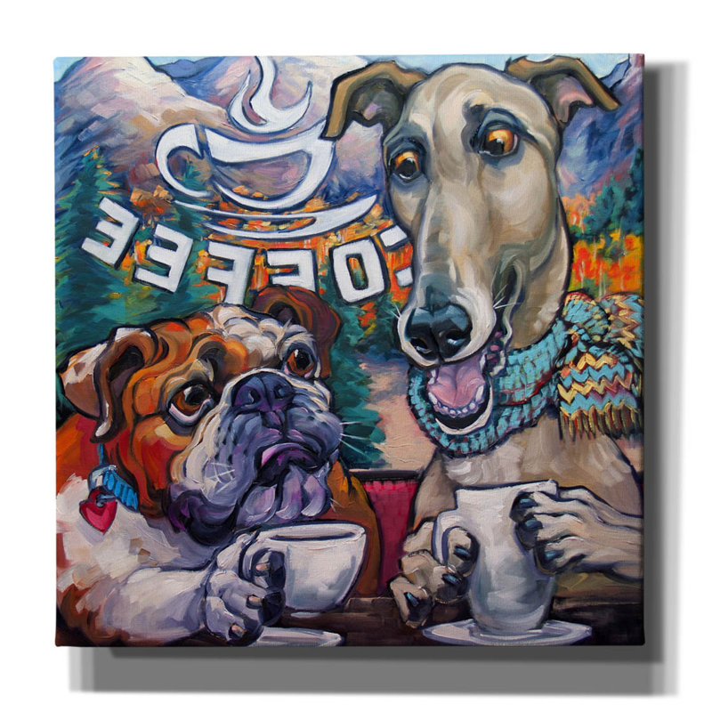 «Lark Manor ™« First Frost »par CR Townsend, art mural sur toile, H 37 po x l 37 po x P 1,5 po