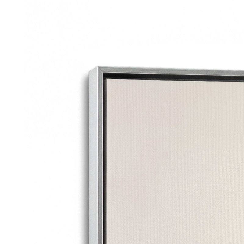 Ensemble de 3 grenat Whisper, H 37 po x l 75 po, Cadre flottant en chrome poli