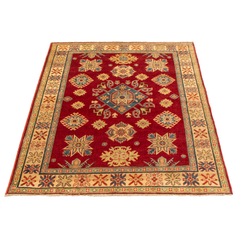 Tapis rouge foncé Finest Ghazni 4 pi 11 po x 7 pi 0 po