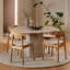 Darmesha Round Marble Dining Table