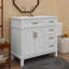 Meuble-lavabo de 36 po avec lavabo en céramique 36 po, portes à fermeture douce, 4 tiroirs pour le rangement-49831541