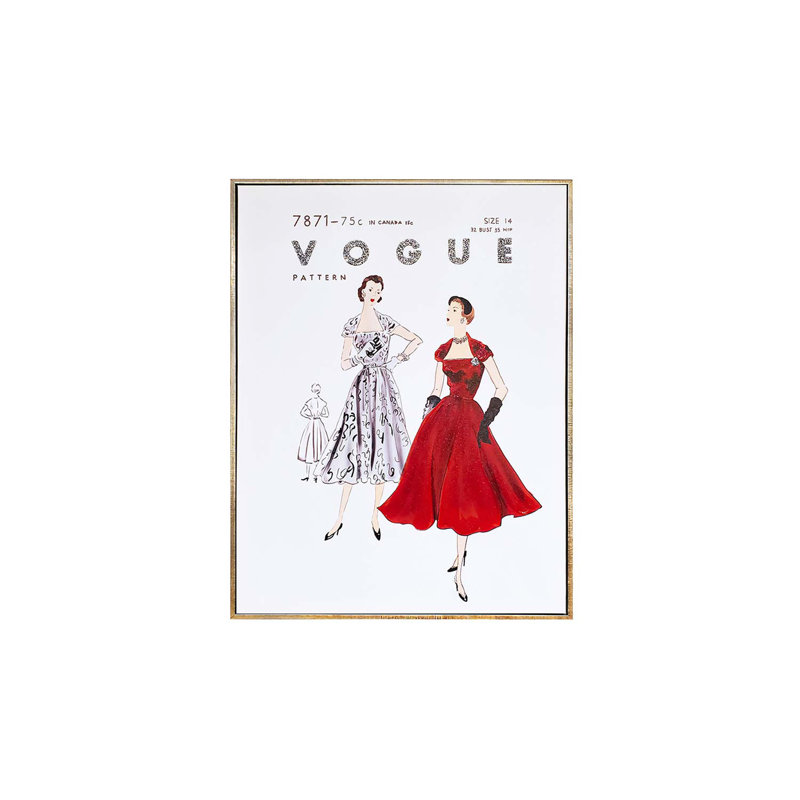 Art mural en toile Sparkles Home Vogue